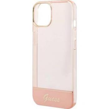 Funda Translucida de PC/TPU con Contorno de Cámara para Apple iPhone 14 Pro Max - Rosa