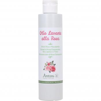 Aceite Limpiador de Rosas para Cara y Cuerpo - Antos Cosmetici, 200 ml
