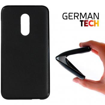 German tech tpual117noxxbno funda gel flexible para alcatel a7 color negro