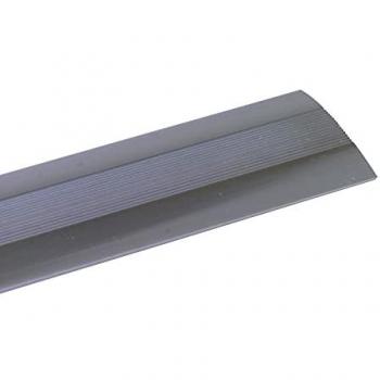 Tapajuntas Adhesivo 3-820 Plata para Suelos de Madera - Perfil de Unión, Tira de Transición, Medidas: 985 mm x 4 mm x 0,5 mm