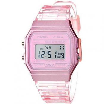 Casio Reloj Digital para Mujer de Cuarzo con Correa en Resina F-91WS-4EF