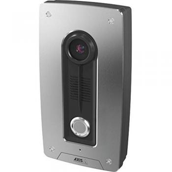 Axis 0673-001 A8004-VE Waterproof Stainless Steel Network Video Door Station, White