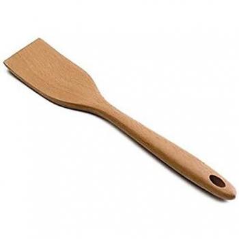 Lacor - 68177 - Espátula Perforada Brun 30cm Madera