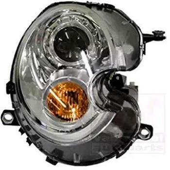 Faro Delantero VAN WEZEL 0506982 con Lente de Cristal y Diseño Aerodinámico