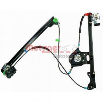 Elevalunas manual METZGER 2160008 para VW Golf III y Vento, lado delantero derecho
