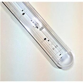 Lámpara de Techo Estanca IP65 Poliplast 150cm para Tubo T8 LED 1x58W