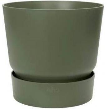 Maceta Elho Gris Plástico Redondo Moderno Ø 47 cm