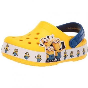 Crocs Crocs Funlab Minions Clog K Unisex Niños Zoccoli, Amarillo