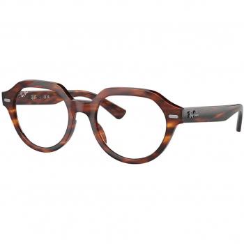 Ray-Ban Gina Gafas Graduadas RX 7214 2144 Armazones para Hombre Tortoiseshell con lentes recetados