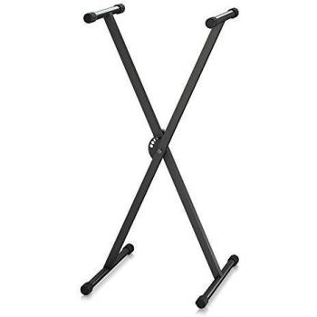 Behringer KS1001 Professional X-Frame Keyboard Stand, Black