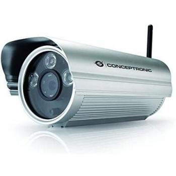 CONCEPTRONIC Camara IP CIPCAM720ODWDR 720P WDR INSTALACION por CODIGO QR LED Exterior / Interior WI
