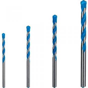Bosch Professional 4 x Set de brocas Expert CYL-9 MultiConstruction, para Hormigón, 4-8 mm, Accesorios Taladro de impacto rotativo
