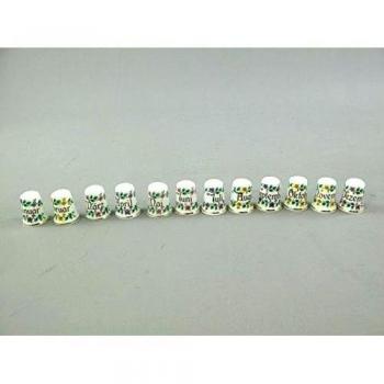 * Ang. Dedales meses verschieden?? 12ST. h.3 cm