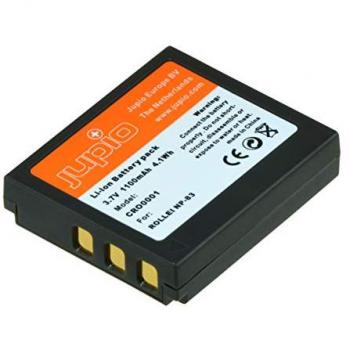 Batería de Ión de Litio Jupio NP-83 - 1100 mAh para cámaras Rollei y Traveler DC-8600/DS-8330
