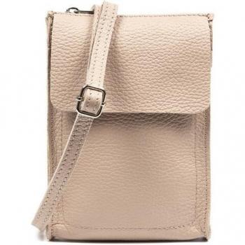 Bolso bandolera de piel auténtica Albaretto