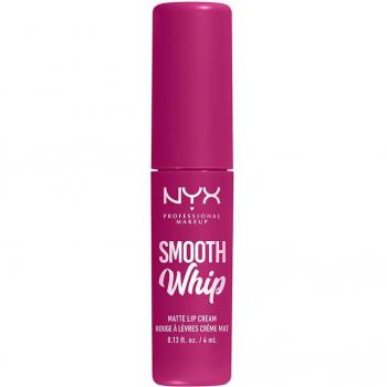 NYX Professional Makeup Smooth Whip Matte Lip Cream Velvet Lipstick with Smoothing Effect Shade 09 Bday Frosting 4 ml