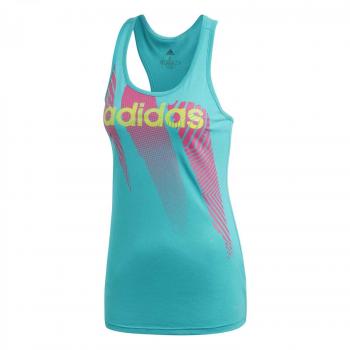 Adidas Season Tank W - Camiseta, Mujer, Azul