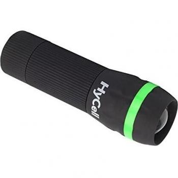 Linterna hycell zoom flashlight 55 lumen incl. 3 p
