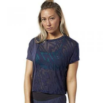 Reebok RC Burnout tee Camiseta, Mujer, Heritage Navy, L