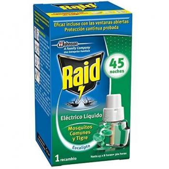 Raid Eucalyptus Mosquito Repellent Refill 45 Nights