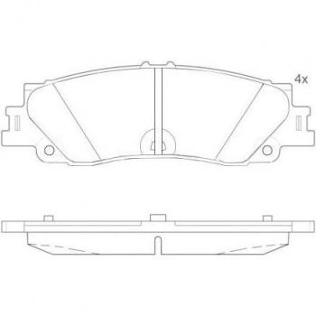 Pastillas de freno BREMBO P 83 192