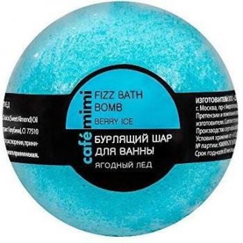 Bomba de baño efervescente hielo de bayas Café Mimi 120 g