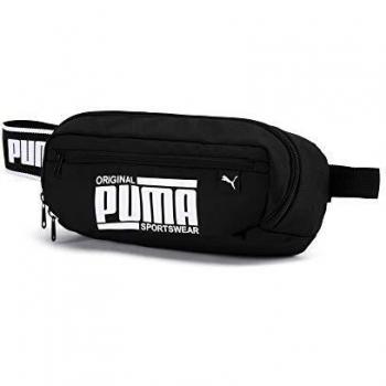 Puma Belt Bag Sole Waist Bag, Riñonera, Sportswear Logo - Negro