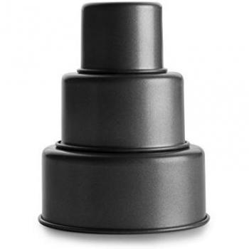 IBILI Mini Tartas Tres Pisos, 6 x 4.3-8.3 x 4.5-10 cm