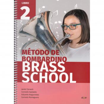 Método de bombardino brass school libro 2
