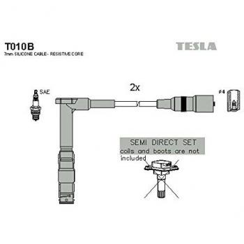 Tesla T010B Juego de cables de encendido