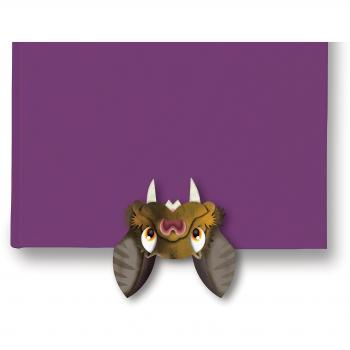 IF Bat Teeth-Marks Bookmark