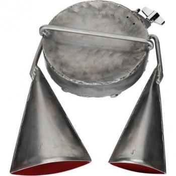 Gon Bops Pete Engelhart Shield Bell - Percussion Instrument, handcrafted from high-quality materials, features a unique design for enhanced sound projection, ideal for both live performances and studio recordings