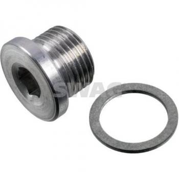 Tapón de drenaje de aceite SWAG 33 10 2679, roscado, compatible con colectores de aceite
