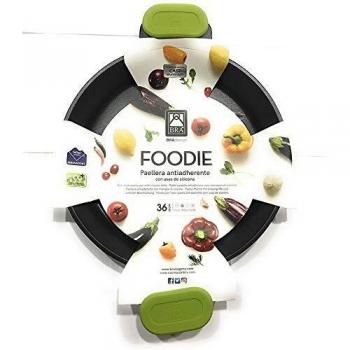BRA Foodie Paellera Negra con Asas Inducción 36cm