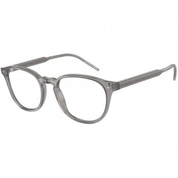 Giorgio Armani AR7259 6070 Gafas Recetadas para Hombre con Lentes Transparentes y Armazón de Cristal