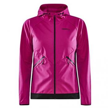 Craft Women's Glide Hood Softshell Jacket - Pink