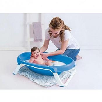 Bañera Compacta Plegable Olmitos Azul