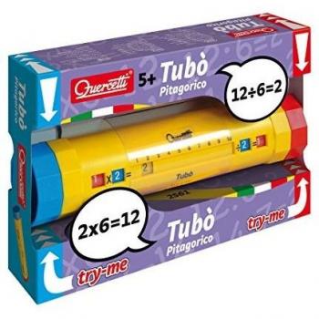 Quercitti-Quercetti-2561 Tubò Pitagórico-Juego de matemáticas