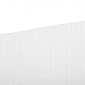 Cañizo PVC Essential Recycane Doble Cara 20 mm Blanco 2x3 m