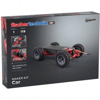 Kit de Construcción Maker Car Fischertechnik 571900 - Robot Programable para Entusiastas de la Tecnología a partir de 14 Años