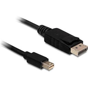 Adaptador Mini DisplayPort a DisplayPort 4K, 0.5 m, Conectores Dorados
