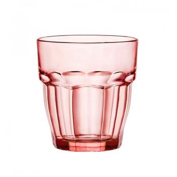 Vaso de vidrio Rockbar rosa 27 cl