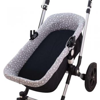 Funda Cubre Capazo Universal Jyoko para Bugaboo Cameleon, Inglesina y Uppababy - JYOKO White Star