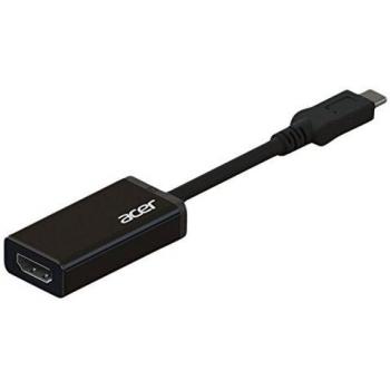 Adaptador USB Tipo C a HDMI Acer Negro 3.1 para Chromebook