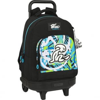 Mochila Escolar Grande con Ruedas Extraíbles El Niño Green Bali