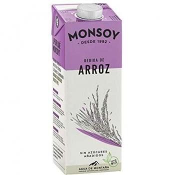 Monsoy Bebida DE ARROZ Bio 1 L, Estándar, Único