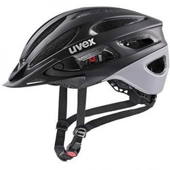 uvex true cc Casco de bicicleta, Adultos unisex, black - grey mat, 52-55 cm