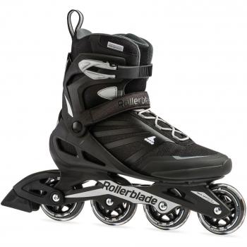 Patines unisex Zetrablade Rollerblade con diseño ergonómico, bota de soporte alto, sistema de cierre rápido, ruedas de 80 mm y rodamientos ABEC 5