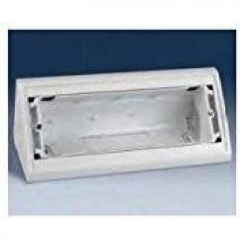 Simon 82772-33 - Caja Esquinera 8 Módulos Aluminio