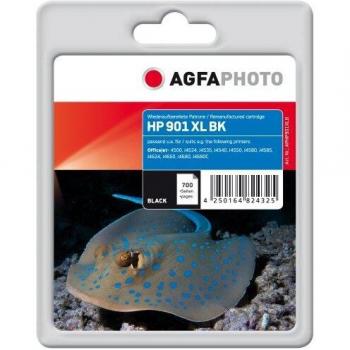 Agfaphoto APHP901XLB - Cartucho de tóner Adecuado para OJJ4580, Color Negro